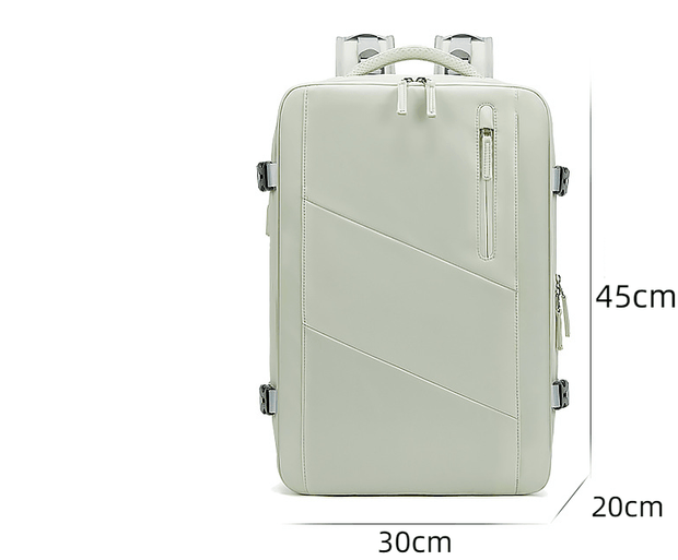 Fashionable backpack with large capacity and multifunctional computer bag - Sunny Side Store