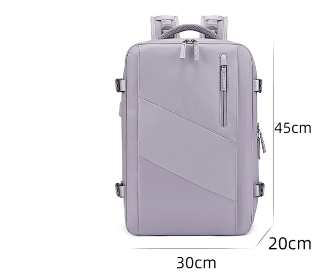 Fashionable backpack with large capacity and multifunctional computer bag - Sunny Side Store