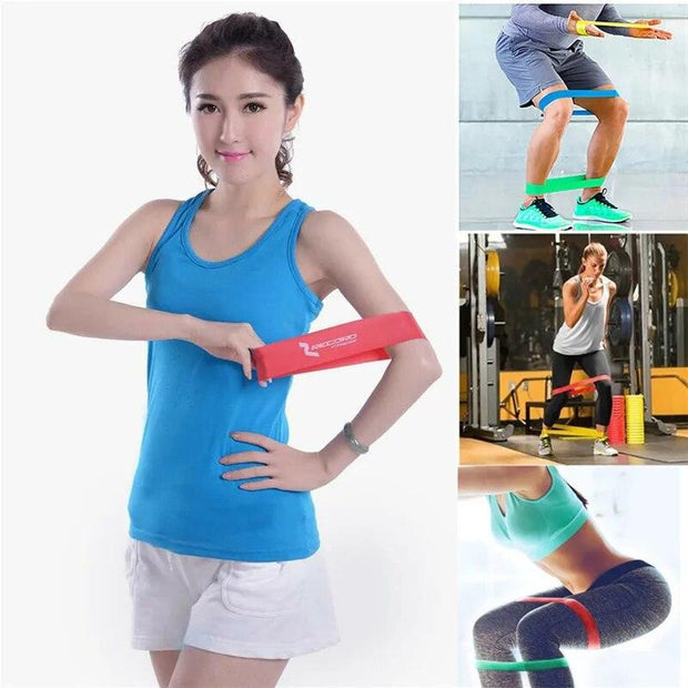 Fitness Resistance Power Rubber Bands Set Workout Sports Elastic Rope Expander Exercise Sport Bands Cross Fit - Sunny Side Store Sunny Side Store  6.80