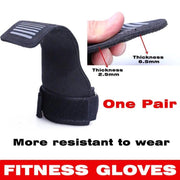 Fitness WeightLifting Gloves Grip Palm Protector Strap Weight lifting Dumbbell Gloves Gym Equipment WeightLifting Gloves L269 - Sunny Side Store Sunny Side Store  7.80