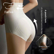 Flarixa High Waist Tummy Control Panties for Women Seamless Briefs Postpartum Hip Lift Slimming Underwear Shapewear Body Shaper - Sunny Side Store Sunny Side Store  4.77