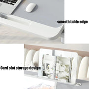 Foldable Lift Laptop Desk for Bed Adjustable Stand Portable Lap Table Breakfast Tray Desk with Drawer for Eating Working Gaming - Sunny Side Store Sunny Side Store  9.05