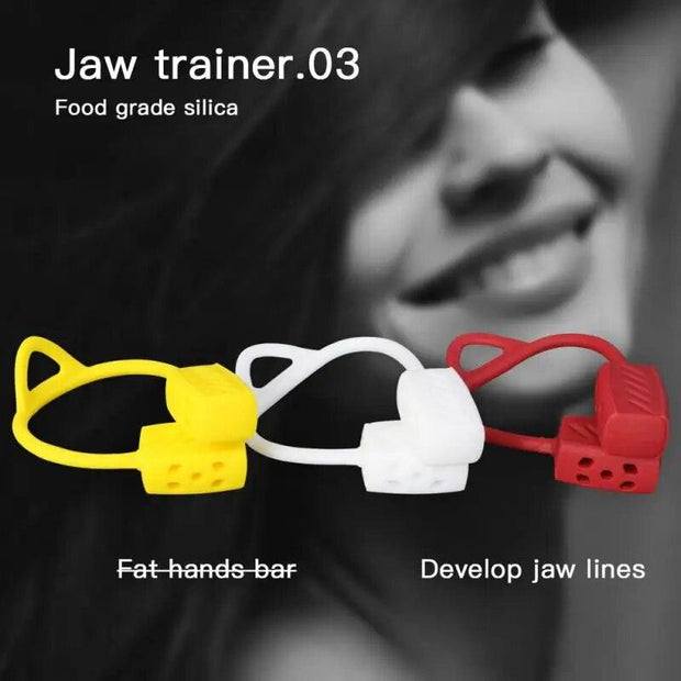 Food-grade Silica Gel Jawline Exercise Ball Muscle Trainin Fitness Ball Neck Face Toning Jaw Muscle Training Masajeador Beauty - Sunny Side Store Sunny Side Store  1.85