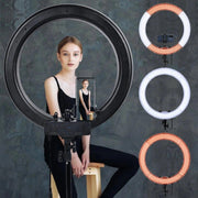 fusitu RL-18 Photographic Lighting 18 inch Video Ringlight 240Pcs Led Ring Light With Tripod Ring Lamp For Camera Phone Youtube - Sunny Side Store