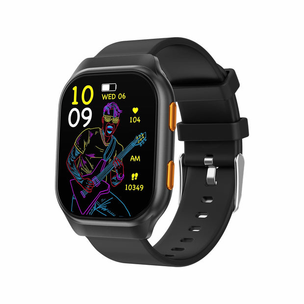 FW16E smart watch AMOLED screen mini game health monitoring Bluetooth call sports mode - Sunny Side Store