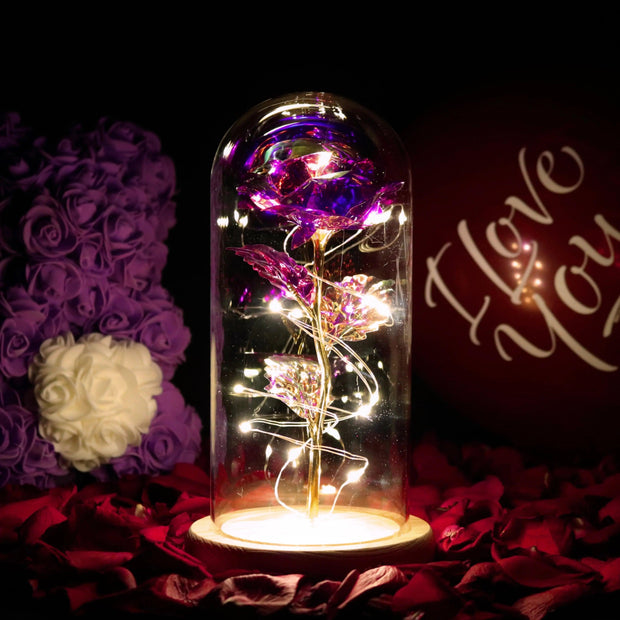 Galaxy Rose Eternal Lamp - Sunny Side Store