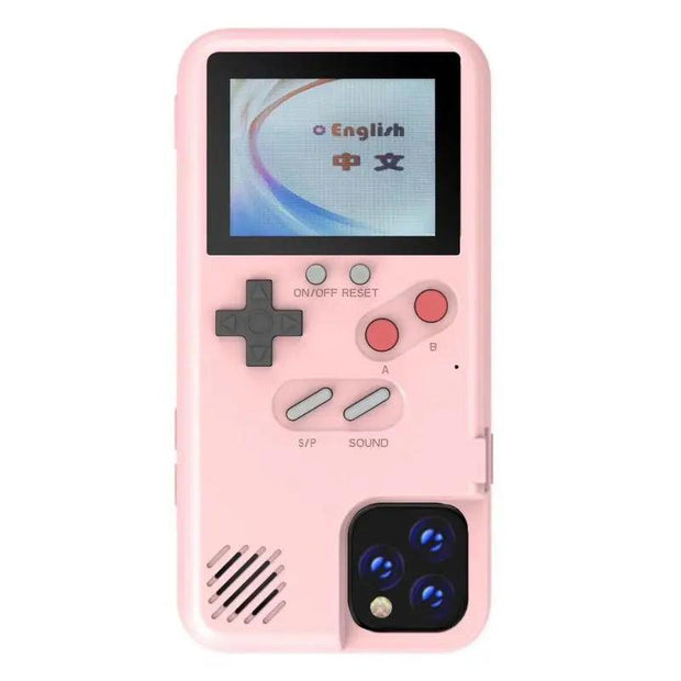 Gameboy Soft Phone Case Cover For iPhone X XR XS Max For iPhone 6 7 8 Plus Color Display 36 Classic Game Console Silicone Cover eprolo
