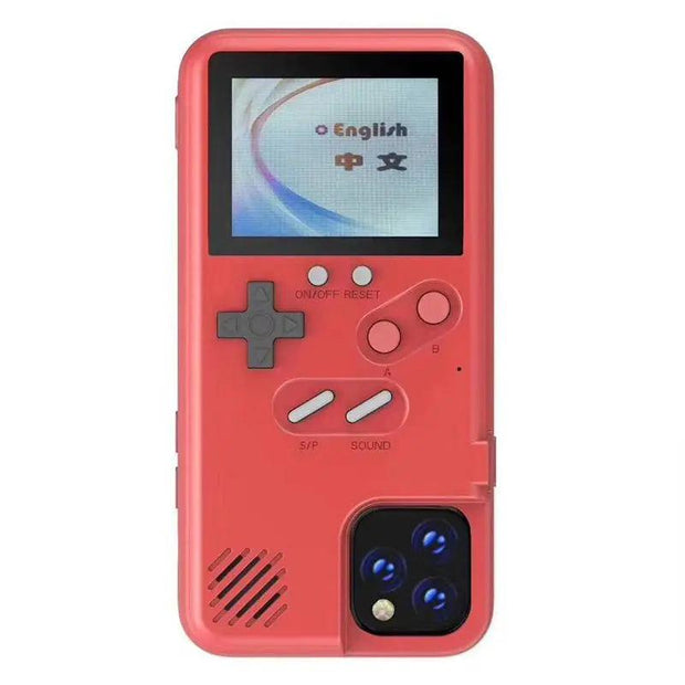 Gameboy Soft Phone Case Cover For iPhone X XR XS Max For iPhone 6 7 8 Plus Color Display 36 Classic Game Console Silicone Cover eprolo