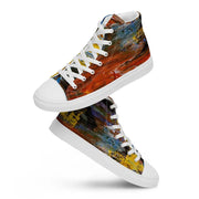 Gianneli Colours Handmade Women’s High Top Canvas Shoes - Sunny Side Store