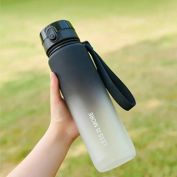 GIANXI Portable Cup Gradient Color Leak-proof Plastic Water Bottle Large Capacity Outdoor Travel Sports Fitness Jugs Drinkware - Sunny Side Store Sunny Side Store  5.05