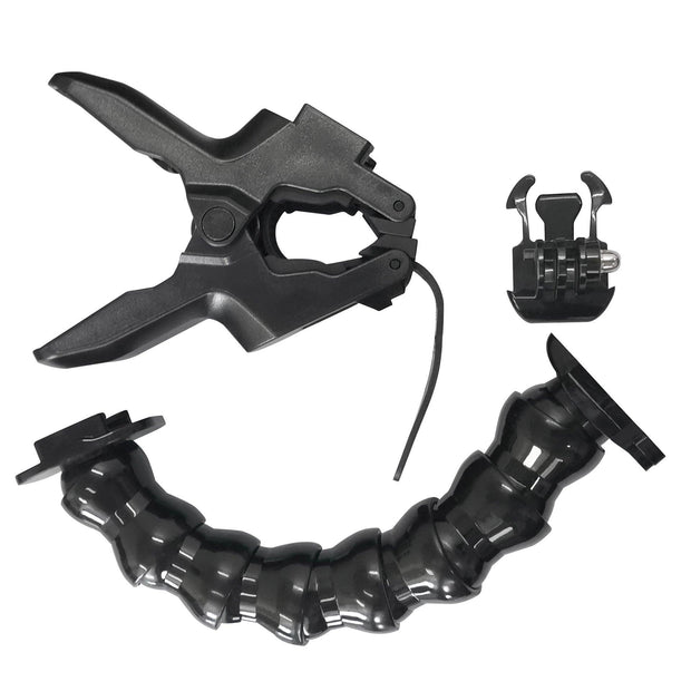 Gopro10/9 Accessory Osmo Action Bracket 7-Section Bendable Neck+Shark Clamp Camera Fixing Clip eprolo