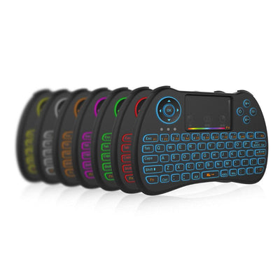 H9 Wireless Backlit Colorful Touch Remote Control Keyboard - Sunny Side Store