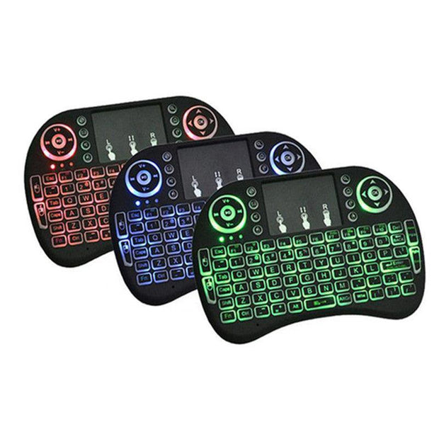 H9 Wireless Backlit Colorful Touch Remote Control Keyboard - Sunny Side Store