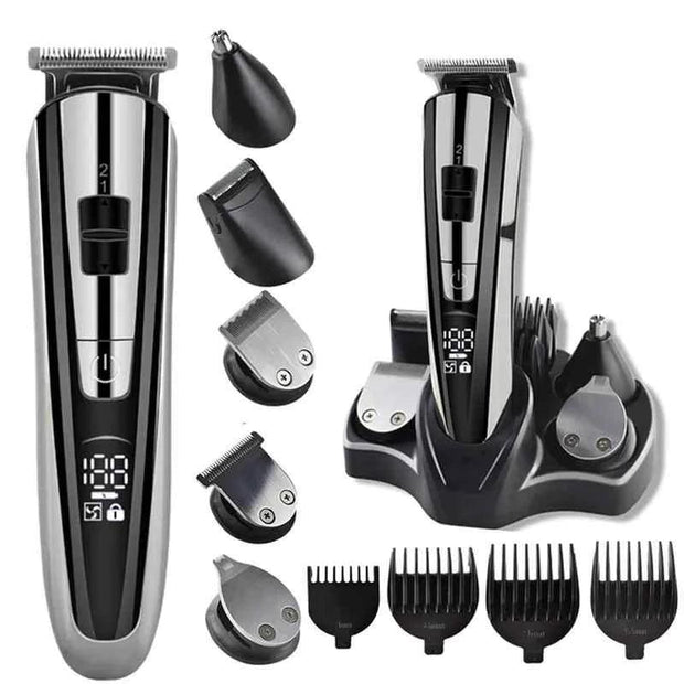 Hair clipper for men electric shaver Multifunctional hair trimmer beard trimmer Nose hair trimmer Beauty Kits Men electric razor - Sunny Side Store