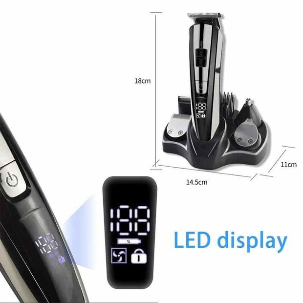 Hair clipper for men electric shaver Multifunctional hair trimmer beard trimmer Nose hair trimmer Beauty Kits Men electric razor - Sunny Side Store