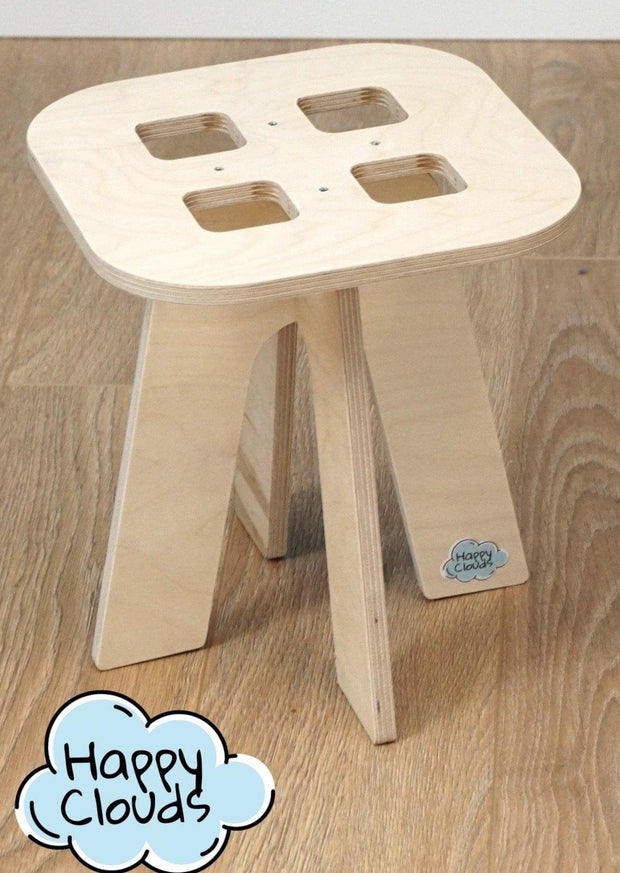 Handmade House Desk And Stools Set - Sunny Side Store