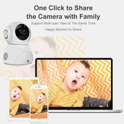 HD 1080P Camera 360° Panoramic PTZ Wireless Wifi Camera - Sunny Side Store