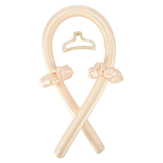 Heatless Curling Rod Curls Silk Ribbon Curlers Sleeping Soft Headband Wave - Sunny Side Store