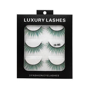 High-grade Color False Eyelashes Three-dimensional Thick Thickened Eyelash Cross Natural - Sunny Side Store