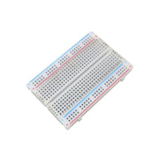 High Quality Breadboard 400-Hole Breadboard Electronic Test Board Solderless Breadboard Splicable Solderless Breadboard Test Circuit Board Experiment Board With Jumpers eprolo