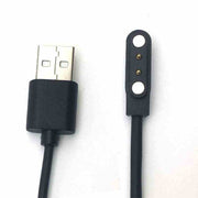 high quality Magnetic Charging Cable wire For ZL02 Smart Watch bracelet 2 Pin Black Power Charger Data Cables eprolo