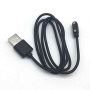 high quality Magnetic Charging Cable wire For ZL02 Smart Watch bracelet 2 Pin Black Power Charger Data Cables eprolo