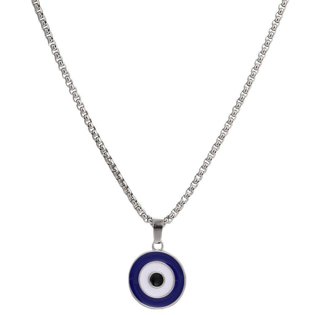 Hot selling hip-hop style Devil's Eye pendant necklace with male and female personality and niche design sense necklace eprolo