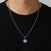 Hot selling hip-hop style Devil's Eye pendant necklace with male and female personality and niche design sense necklace eprolo