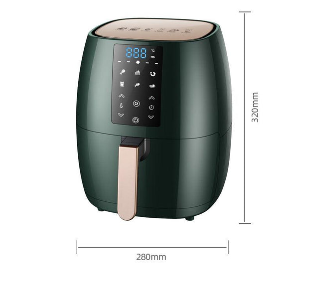 Household Appliances Smart Touch Automatic Power Off Touch Large Capacity Air Fryer Visual Air Fryer 5.5L - Sunny Side Store