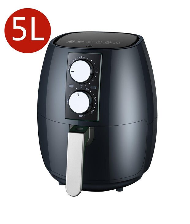 Household Smart Fryer Visual Air Fryer Electromechanical Fryer Electric Oven Smart Air Fryer 5L - Sunny Side Store