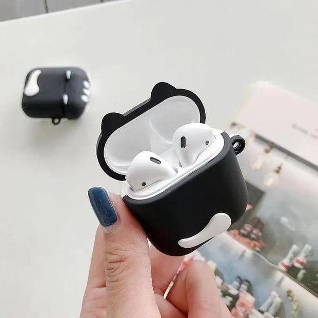 Huskie Dog for Airpods Case for Charging Box Wireless Earphone Cover Case Silicone Headphone Protective Cover Case for AirPods 2 eprolo