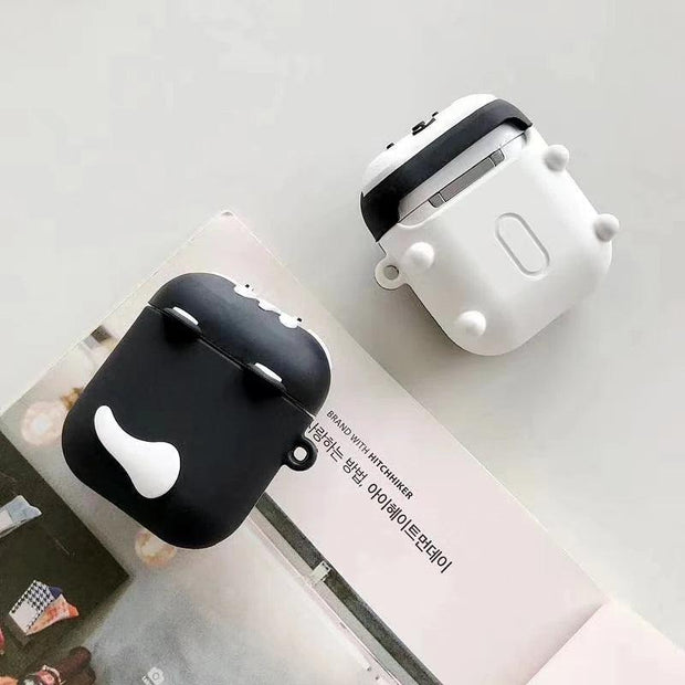 Huskie Dog for Airpods Case for Charging Box Wireless Earphone Cover Case Silicone Headphone Protective Cover Case for AirPods 2 eprolo