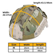 IDOGEAR Tactical Helmet Cover For Maritime Helmet with NVG Battery Pouch Hunting 3812 - Sunny Side Store