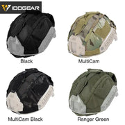 IDOGEAR Tactical Helmet Cover For Maritime Helmet with NVG Battery Pouch Hunting 3812 - Sunny Side Store