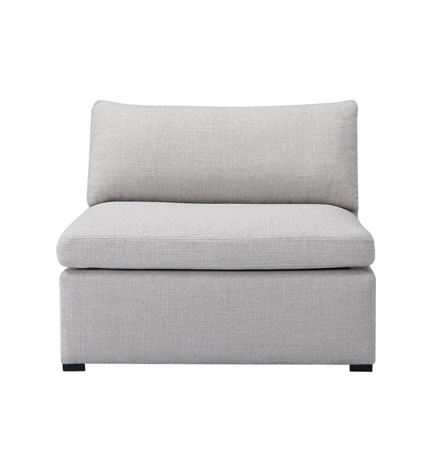 Inès Sofa - 1-Seater Single Module - Opal Fabric - Sunny Side Store