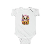 Infant Fine Jersey Bodysuit - Sunny Side Store Printify White-24M 26.12