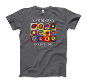 Kandinsky Farbstudie - Color Study, Squares with Concentric Circles, 1913 Artwork T-Shirt - Sunny Side Store