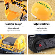 Kids Ride On Excavator - Yellow - Sunny Side Store