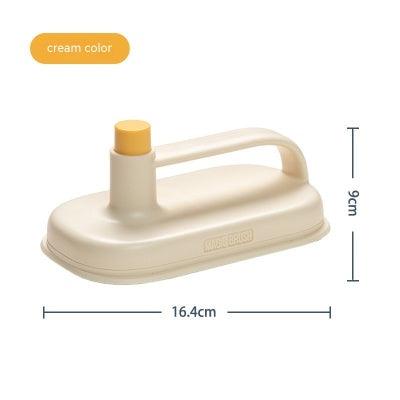 Kitchen Bathroom Toilet Cleaning Magic Brush Glass Wall Cleaning Bath Brush Handle Cleaning Rag Ceramic Window Slot Clean Brush Kitchen Gadgets eprolo