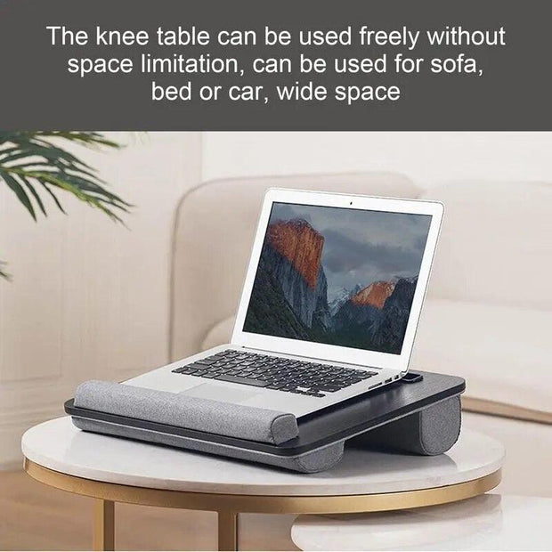 Lap Desk With Cushion Lap Desk For Laptop And Writing Portable Laptop Stand With Wrist Rest Mouse Pad For Tablet Book Laptop - Sunny Side Store Sunny Side Store  35.09