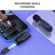 Lavalier Wireless Microphone Outdoor Live Broadcast Internet Celebrity Carry 2.4G Radio Noise Reduction Small Microphone eprolo