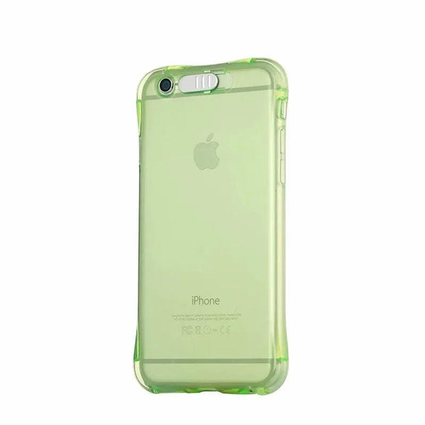 LED Flash TPU Case For iPhone X XS XR XS Max Cases Transparent Luminous Back Cover For iPhone 5 5s 6 6S 7 8 Plus Remind incoming eprolo