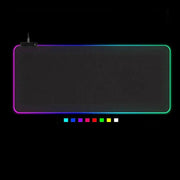 LED Light Gaming Mouse Pad RGB Large Keyboard Cover Non-Slip Rubber Base Computer Carpet Desk Mat PC Game Mouse Pad - Sunny Side Store