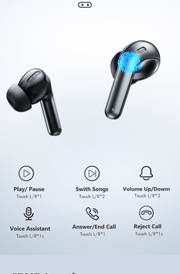 LED TWS Earbuds Bluetooth 5.0 Earphones for Huawei Iphone - Sunny Side Store