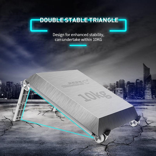 Lightweight Laptop Cooling Stand Plastic Vertical Laptop Stand Foldable Tablet Stand Bracket Laptop Holder for MacBook - Sunny Side Store