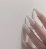 Long Ballet Nails With Flat And Pointed Water Droplets - Sunny Side Store