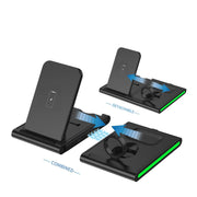 Magnetic Power Tiles 4 In 1 Wireless Charging Station - Sunny Side Store