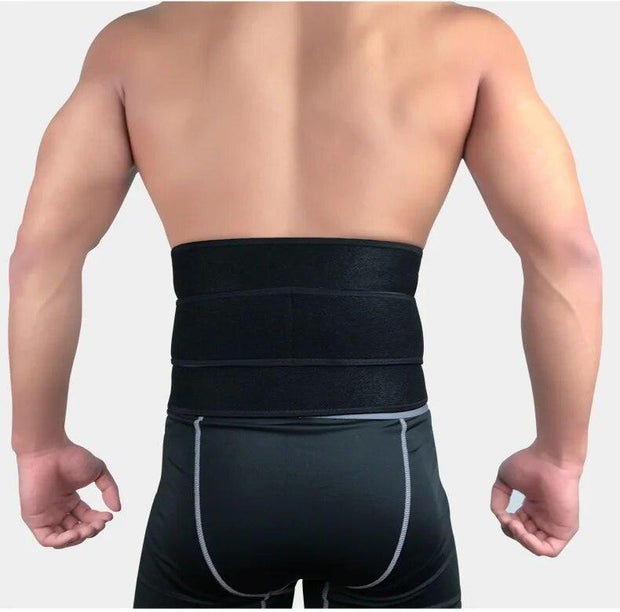 Men And Women Gym Fitness Neoprene Lumbar Waist Support Waist Trimmer Belt Unisex Exercise Weight Loss Burn Body Shaper Belt - Sunny Side Store Sunny Side Store  12.39