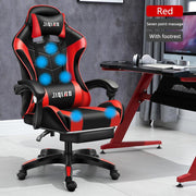 Men's Computer Home Comfort Ergonomic Dormitory Gaming Seat Swivel Chair - Sunny Side Store