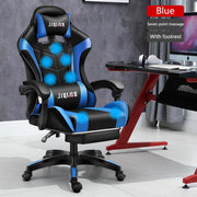 Men's Computer Home Comfort Ergonomic Dormitory Gaming Seat Swivel Chair - Sunny Side Store